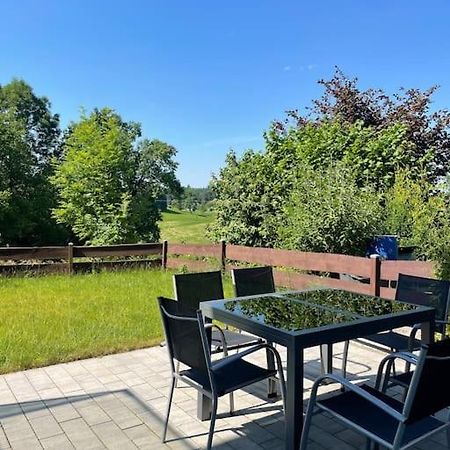 Ferienwohnung Zum Glueck Weißensberg Exteriör bild