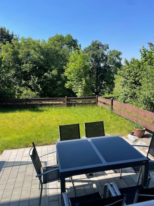 Ferienwohnung Zum Glueck Weißensberg Exteriör bild